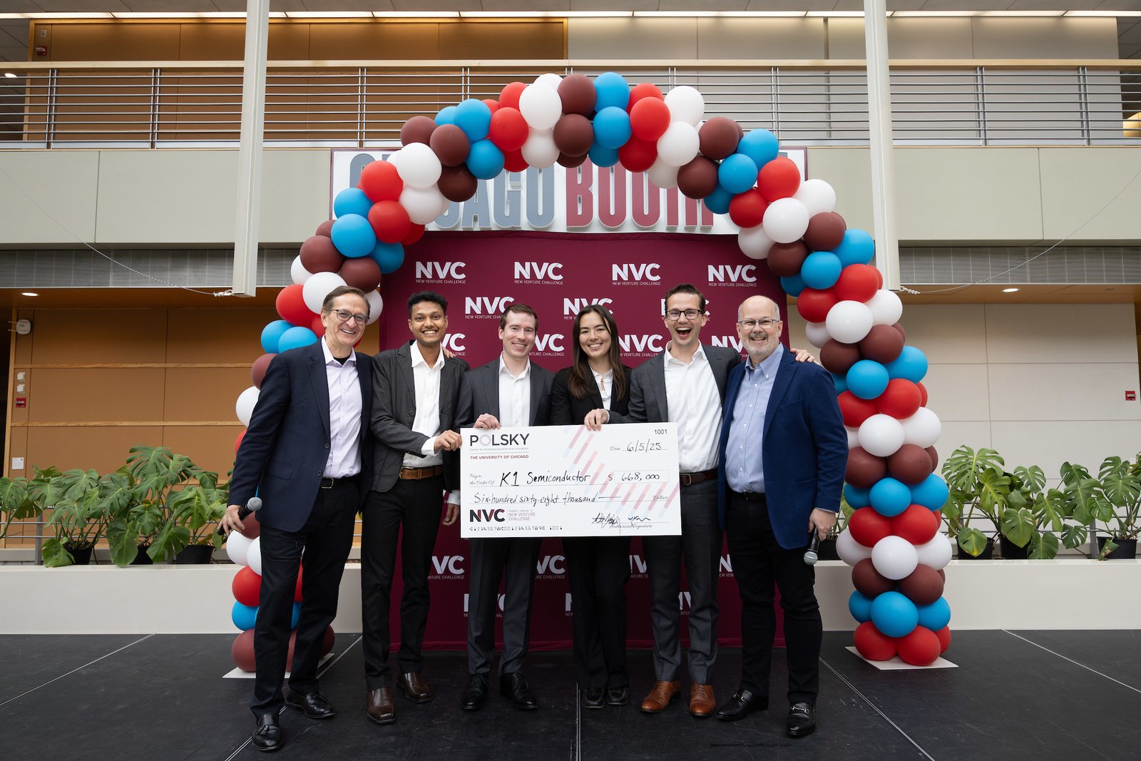 Team K1 Wins at Chicago Booth’s New Venture Challenge
