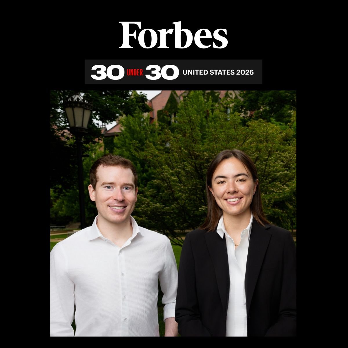 K1 Founders Named in Forbes 30u30 – 2026
